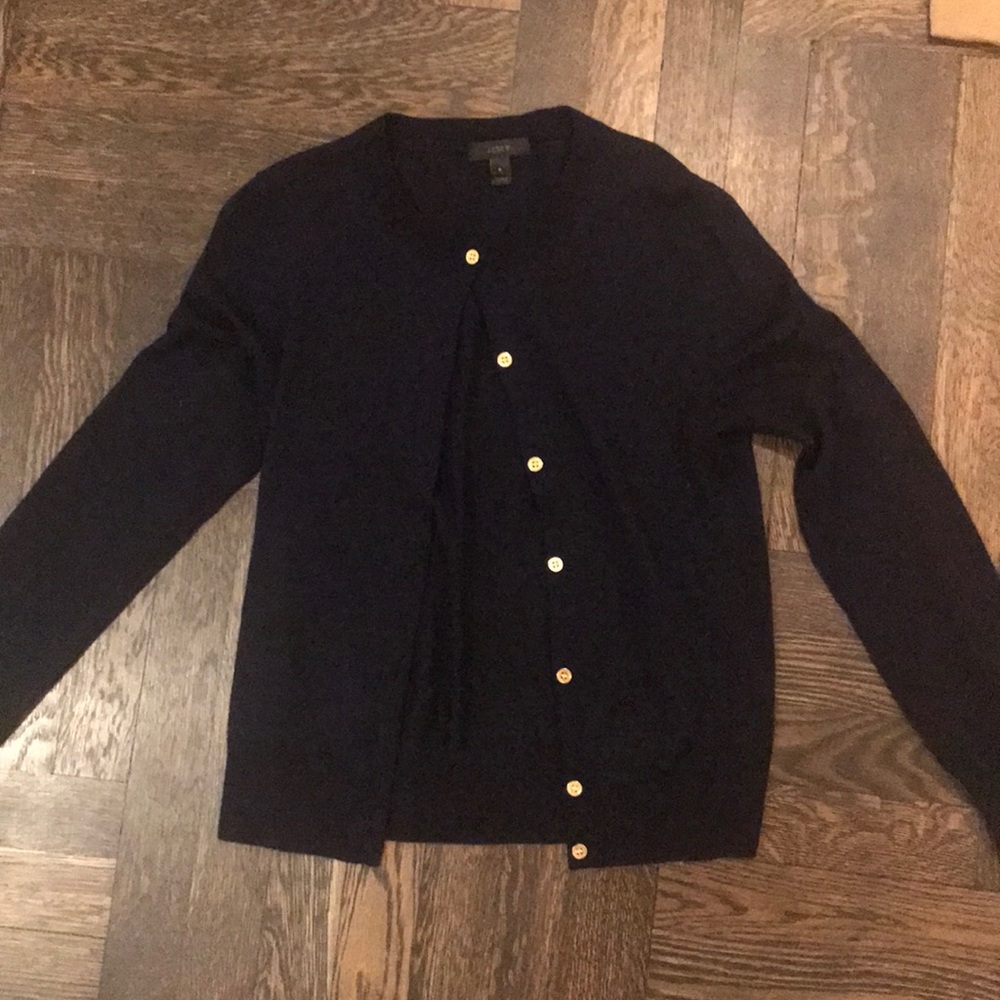 Jcrew cardigan (navy)